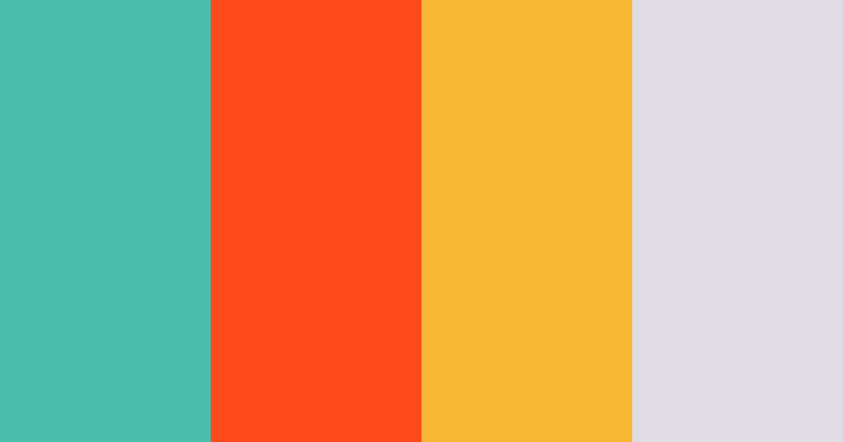 Download sunset oasis color palette PNG image (landscape)