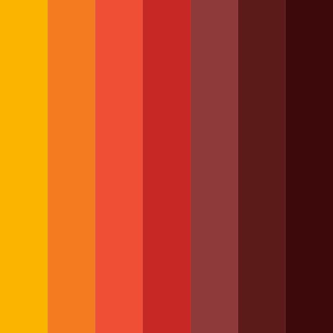 Download fiesta flame color palette PNG image (square)