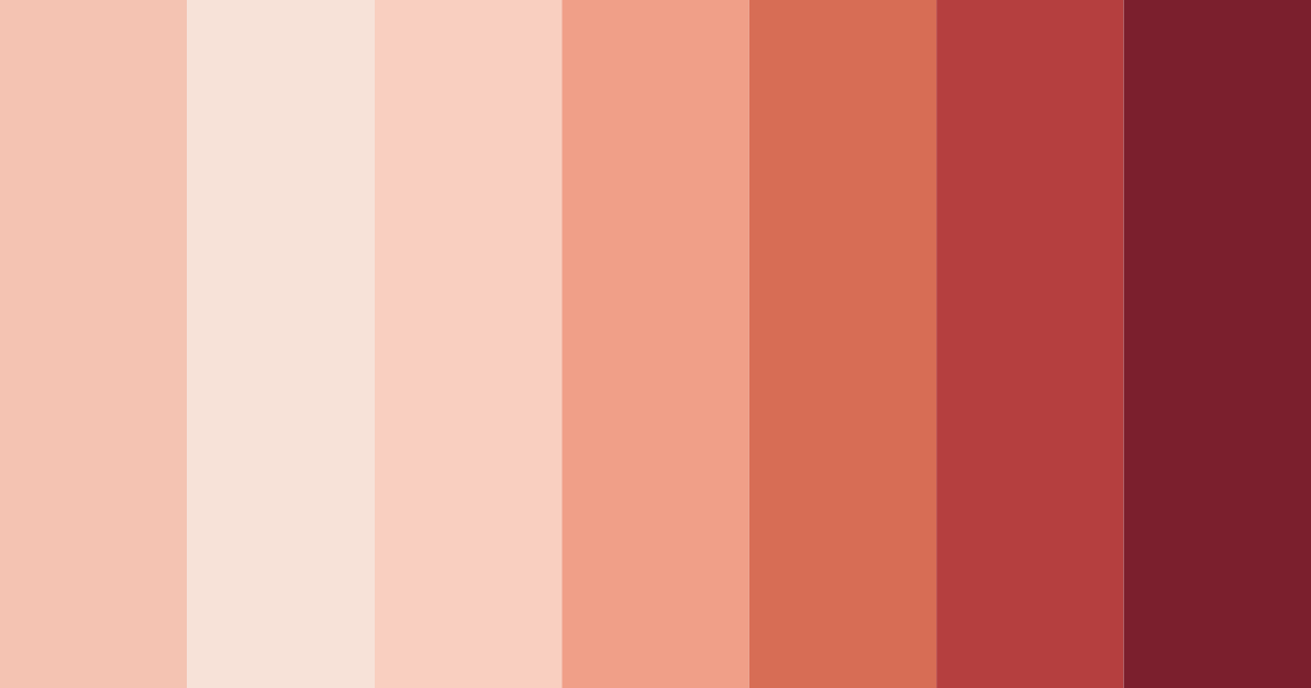 Download blushing boudoir color palette PNG image (landscape)