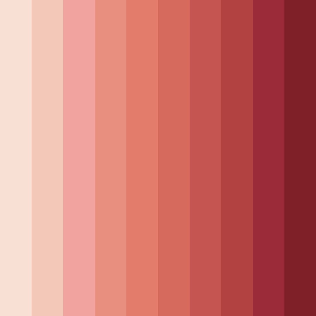 Download soft pink color palette PNG image (square)