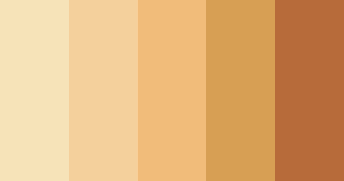 Download golden meadow whisper color palette PNG image (landscape)