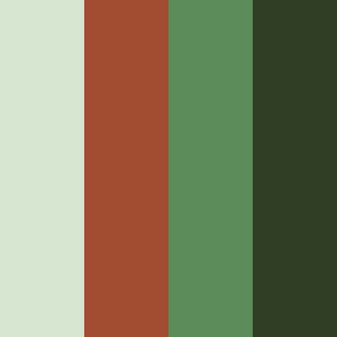 Download autumn canopy color palette PNG image (square)