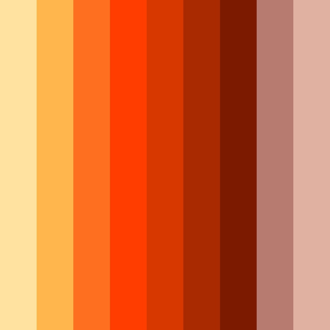 Download koi serenity color palette PNG image (square)