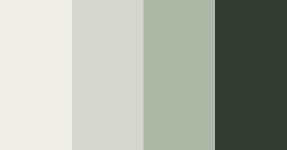 Download muted green color palette PNG image (landscape)