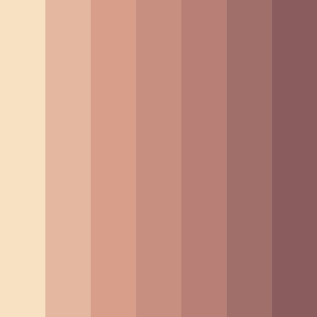 Download brown mushroom color palette PNG image (square)