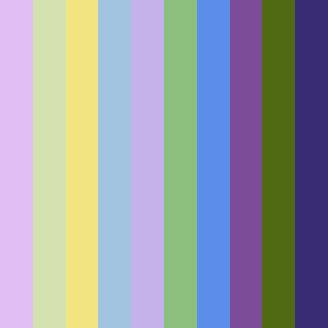 Download colorful fields color palette PNG image (square)