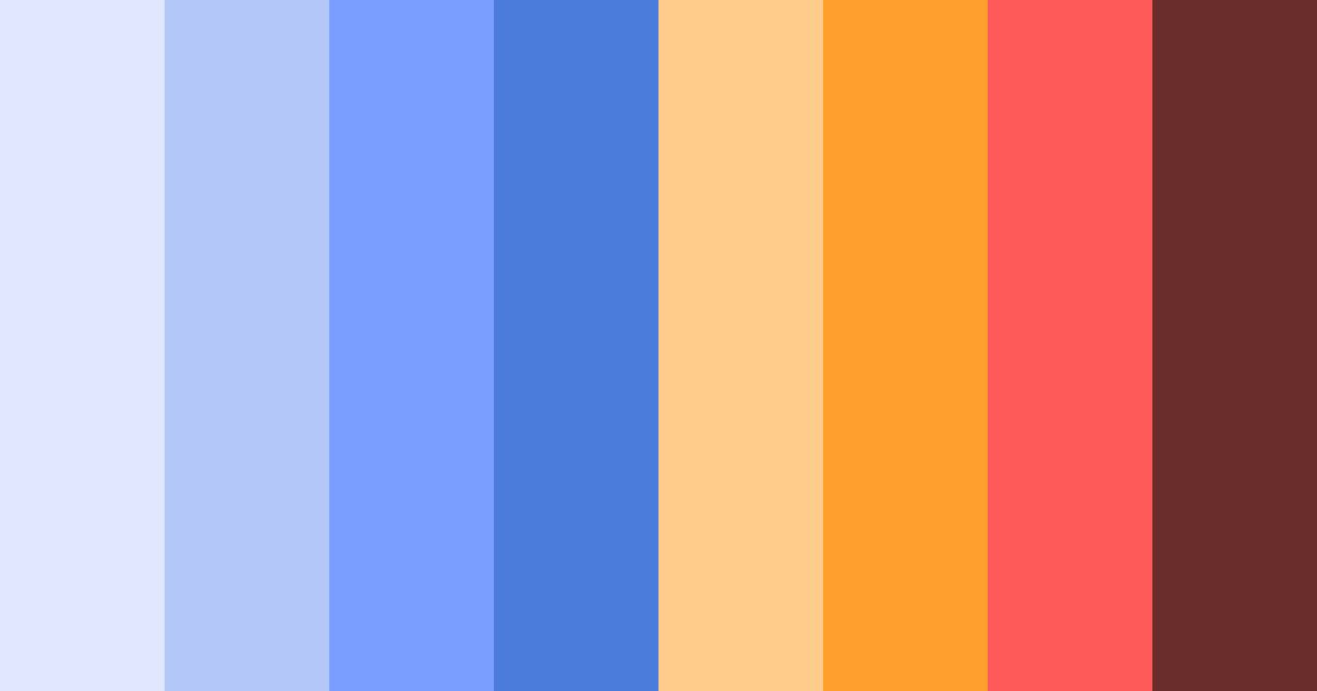 Download aurora dreams color palette PNG image (landscape)