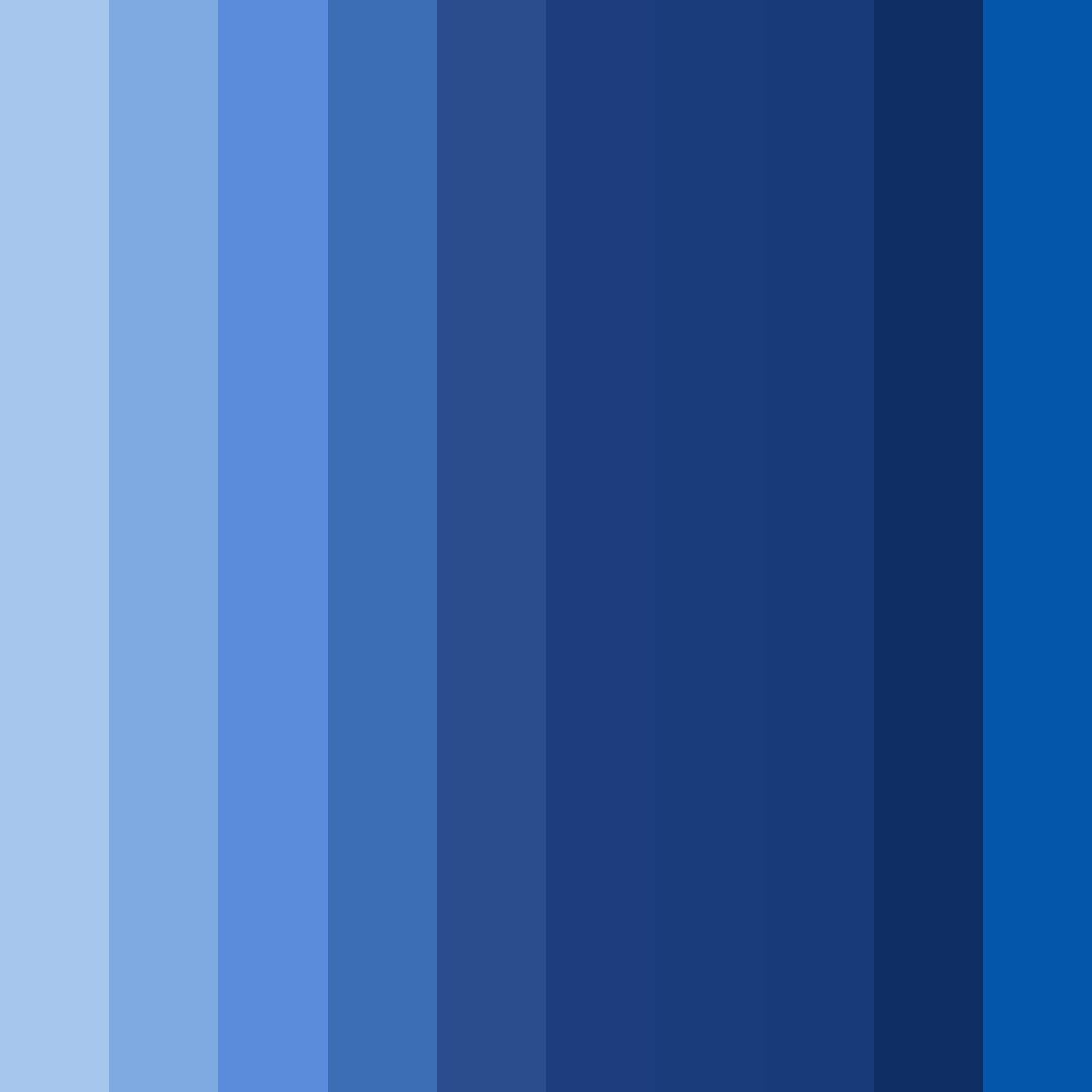 Download azure harmony color palette PNG image (square)