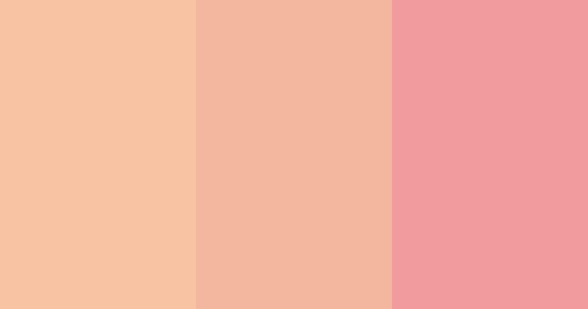 Download blushing blossoms color palette PNG image (landscape)