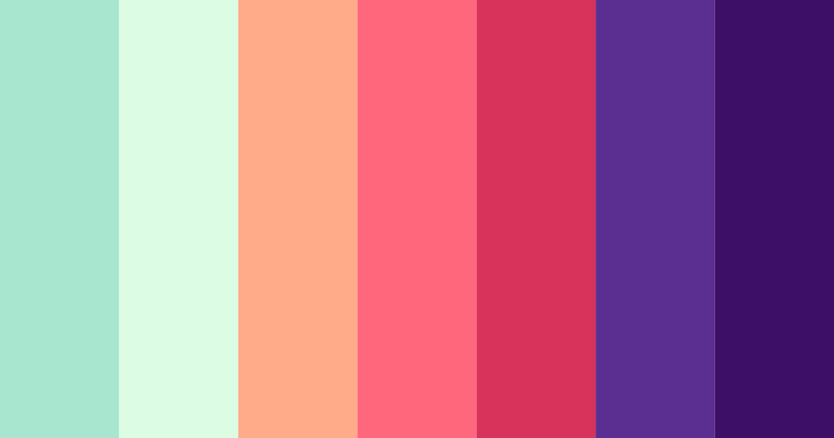 Download adventure rush color palette PNG image (landscape)
