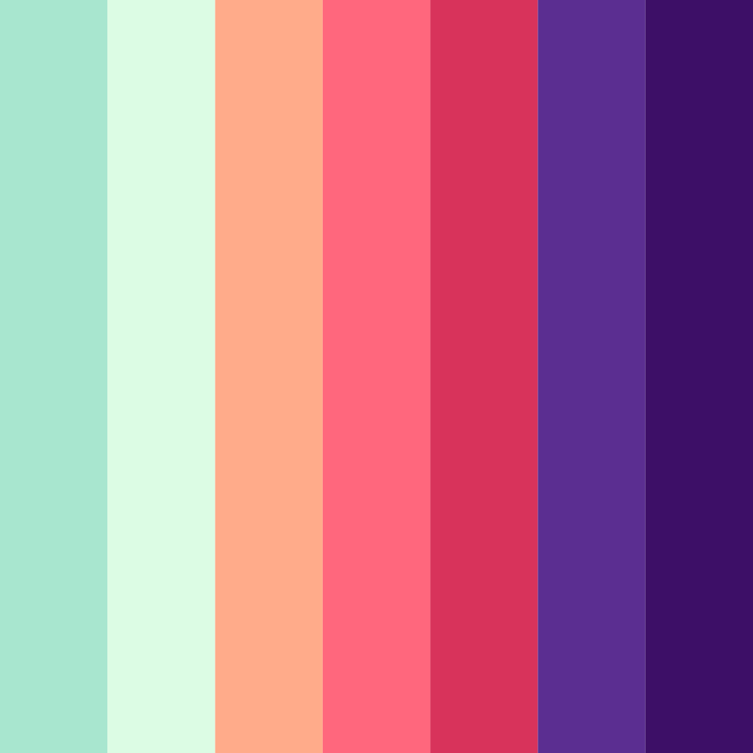 Download adventure rush color palette PNG image (square)