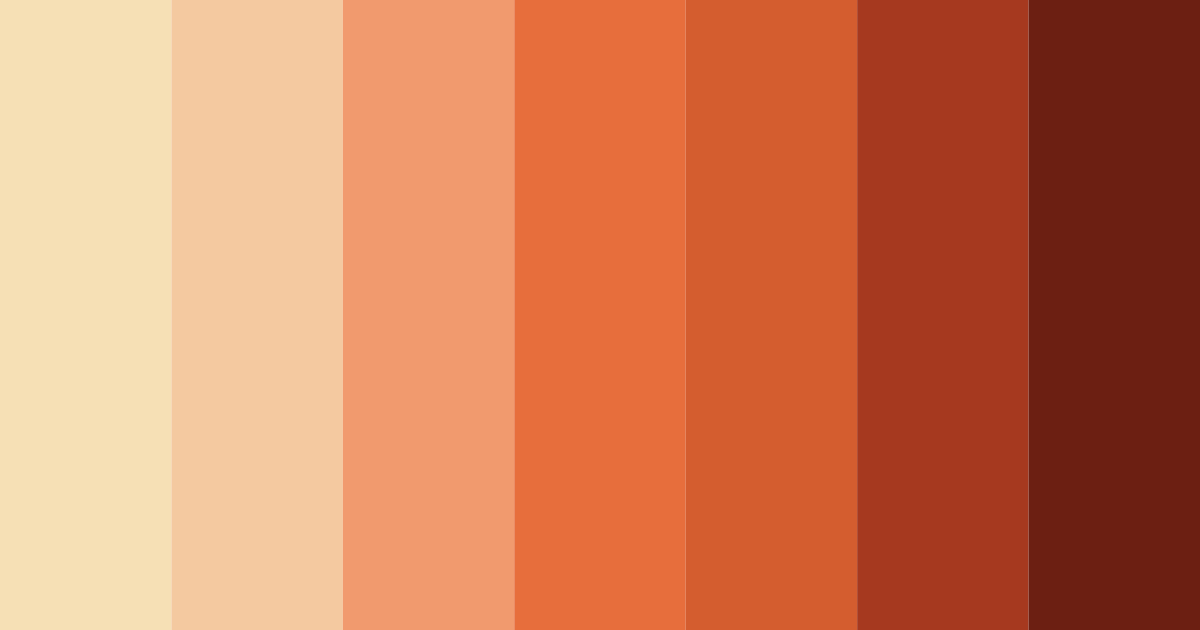 Download vibrant ember color palette PNG image (landscape)