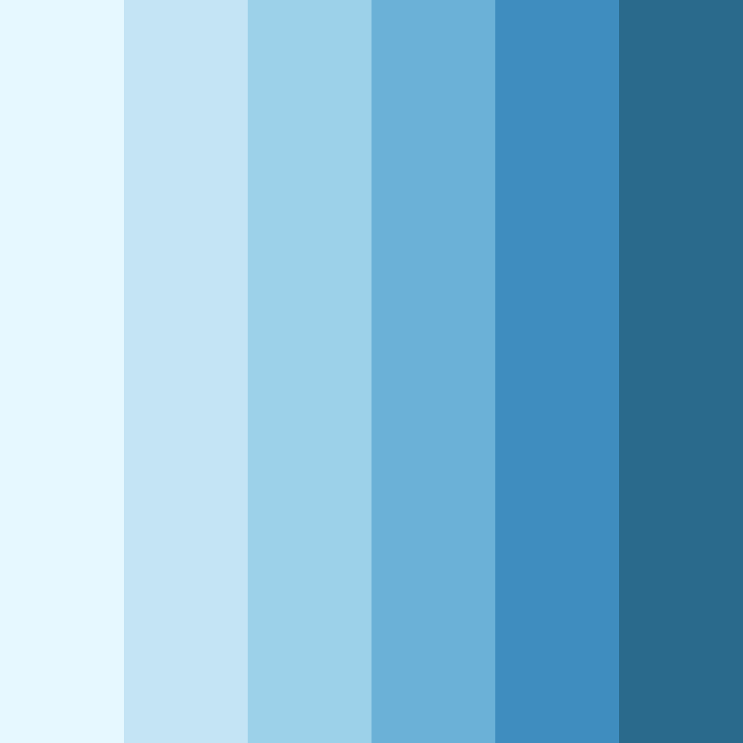Download aqua dreams color palette PNG image (square)