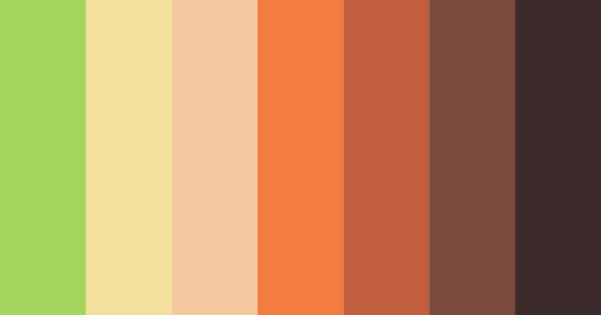 Download timberland treasures color palette PNG image (landscape)