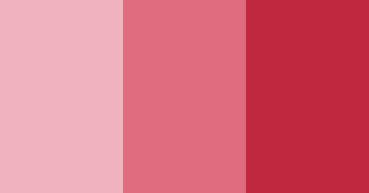 Download blushing rosewood color palette PNG image (landscape)