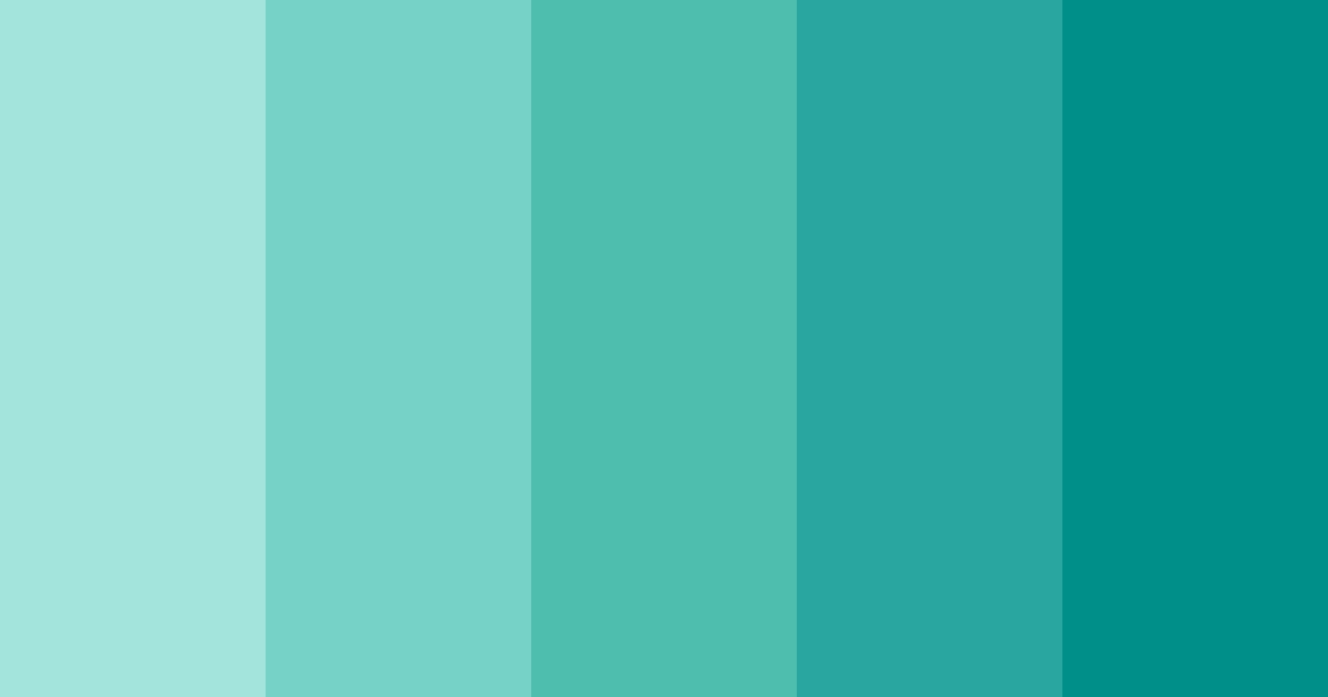 Download turquoise breeze color palette PNG image (landscape)