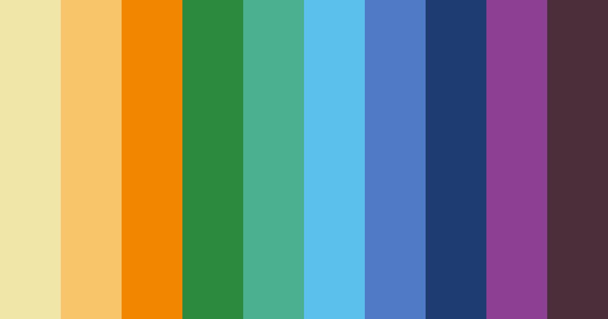Download sunset serenity color palette PNG image (landscape)