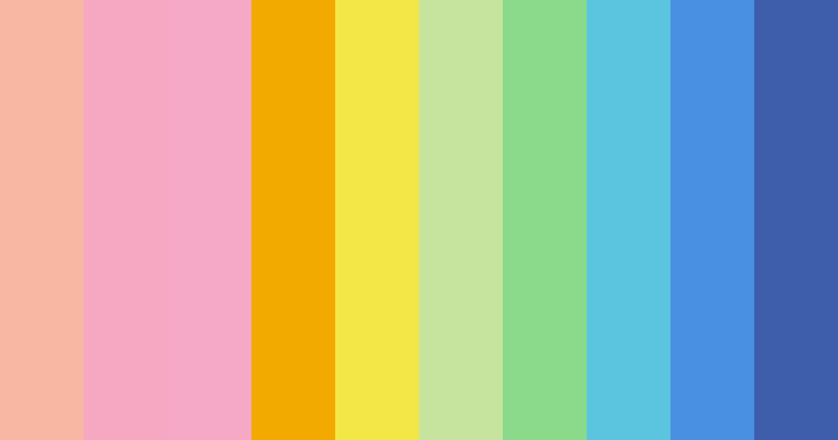 Download spectrum serenade color palette PNG image (landscape)