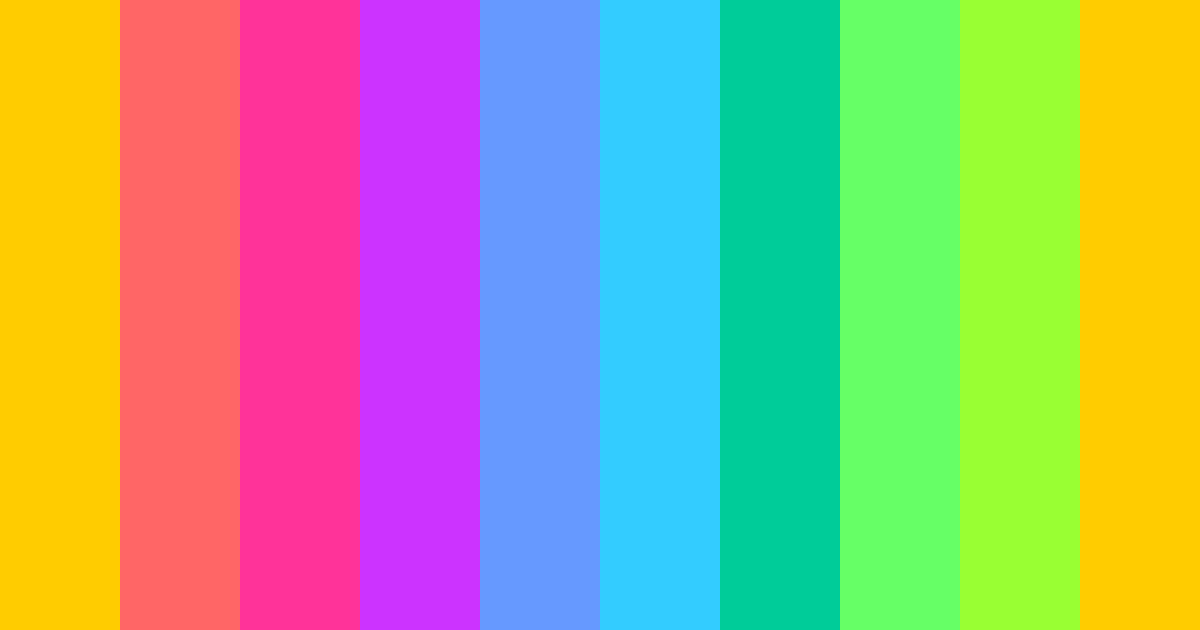 Download kaleidoscope bliss color palette PNG image (landscape)