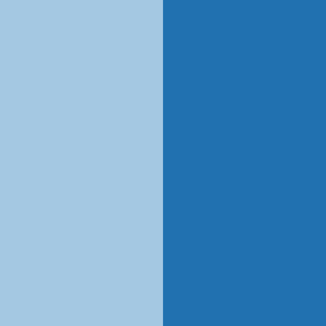 Download bright blue color palette PNG image (square)