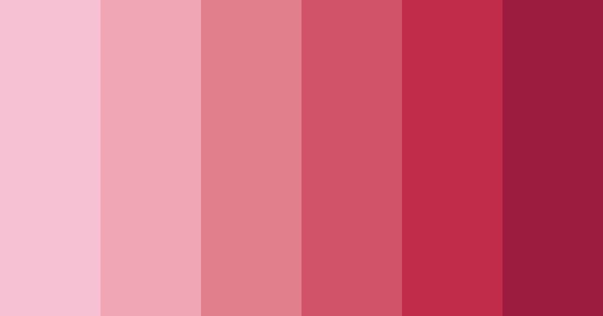 Download chic rose elegance color palette PNG image (landscape)