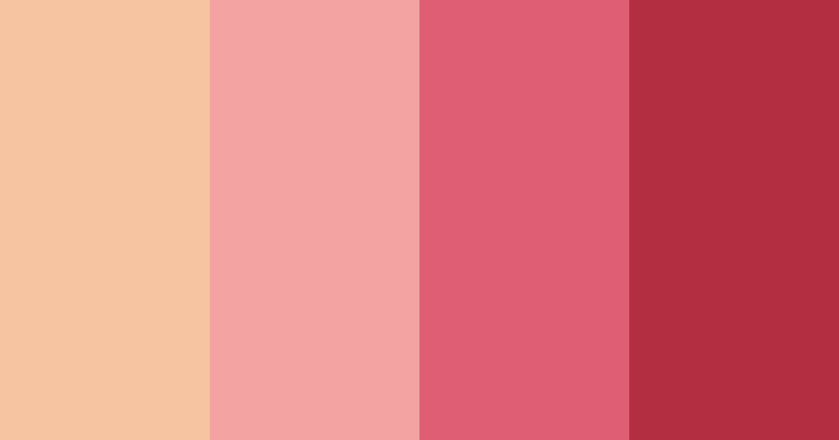 Download vibrant blooms color palette PNG image (landscape)