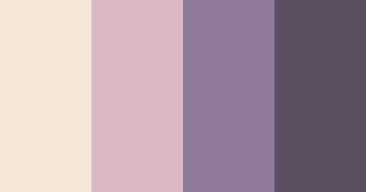 Download muted pink color palette PNG image (landscape)
