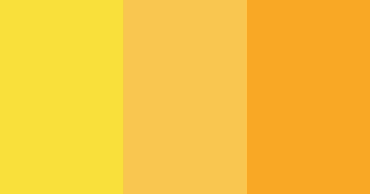 Download sunny citrus burst color palette PNG image (landscape)