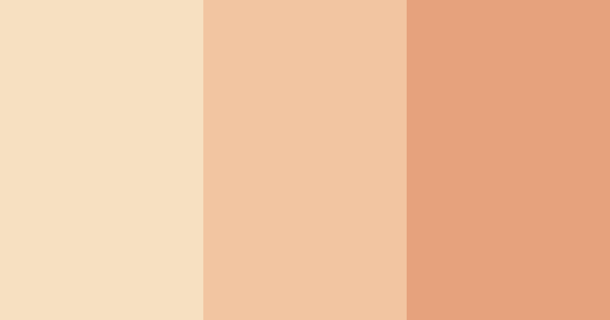 Download soft sunrise bliss color palette PNG image (landscape)