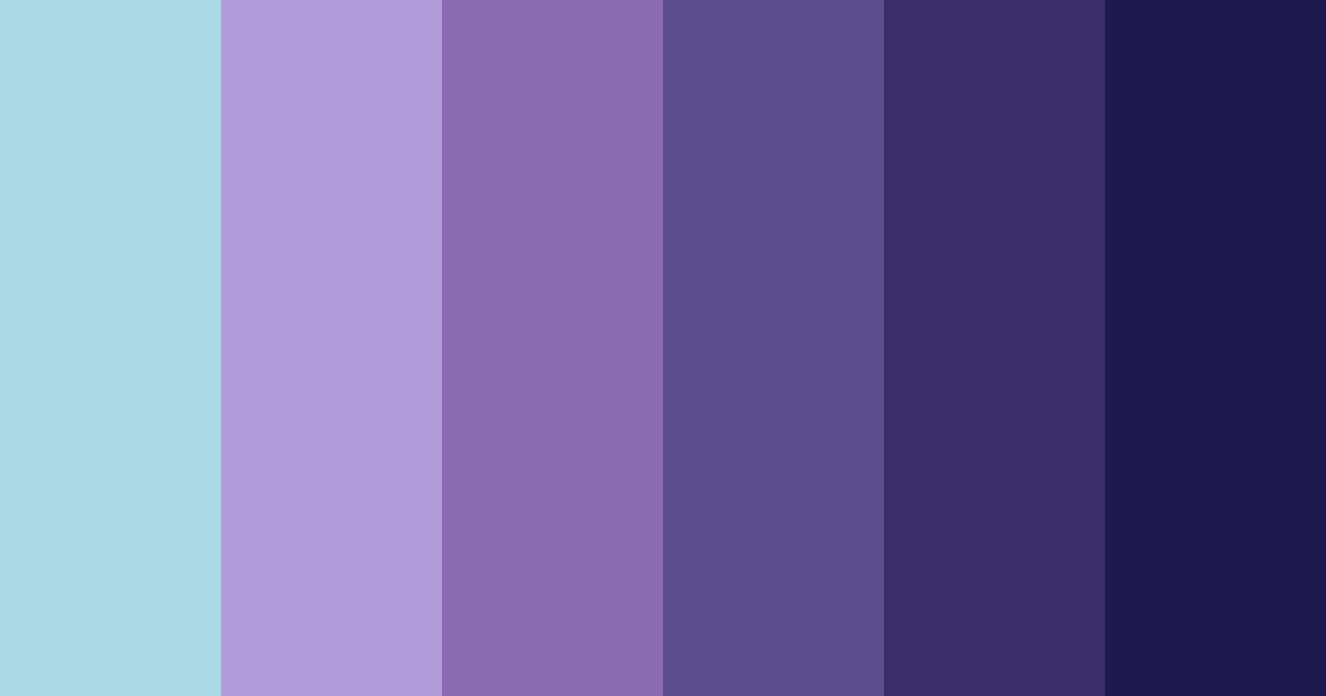 Download twilight serenade color palette PNG image (landscape)
