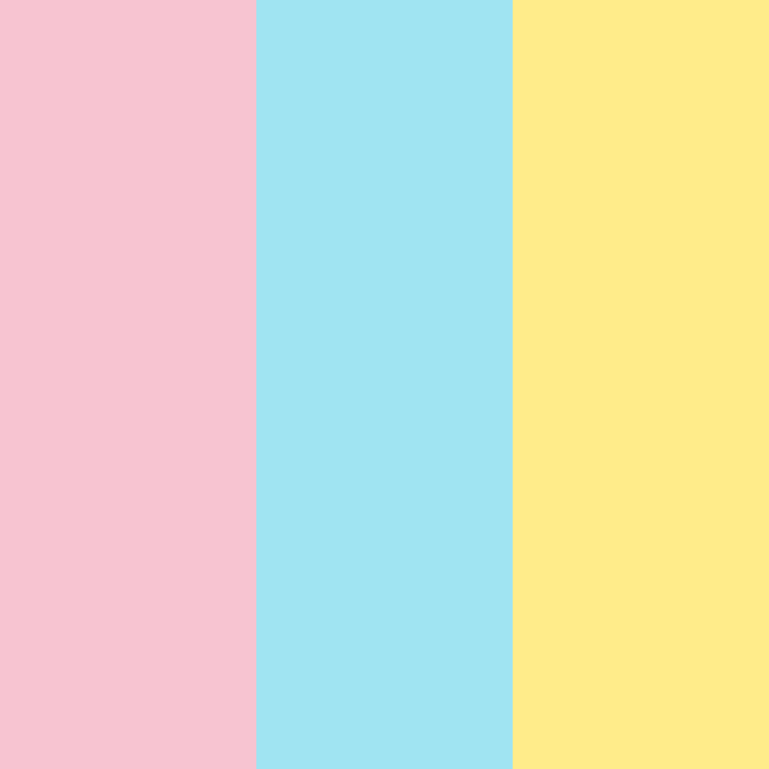 Download pastel pink color palette PNG image (square)