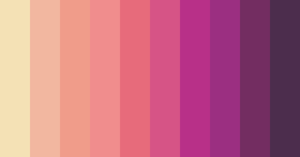 Download pink movies color palette PNG image (landscape)