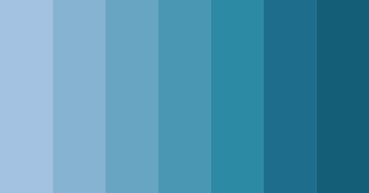 Download serenity in blue color palette PNG image (landscape)