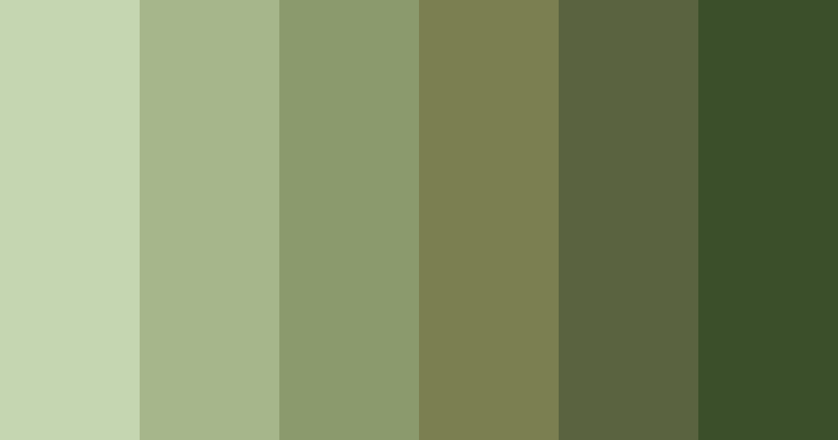 Download mossy woods color palette PNG image (landscape)
