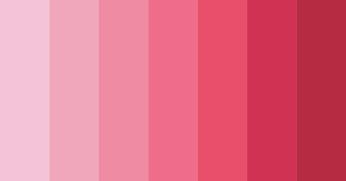 Download cotton candy pink dream color palette PNG image (landscape)