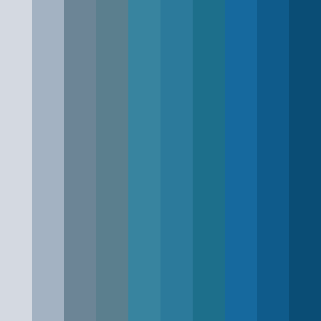 Download ocean's shadow color palette PNG image (square)