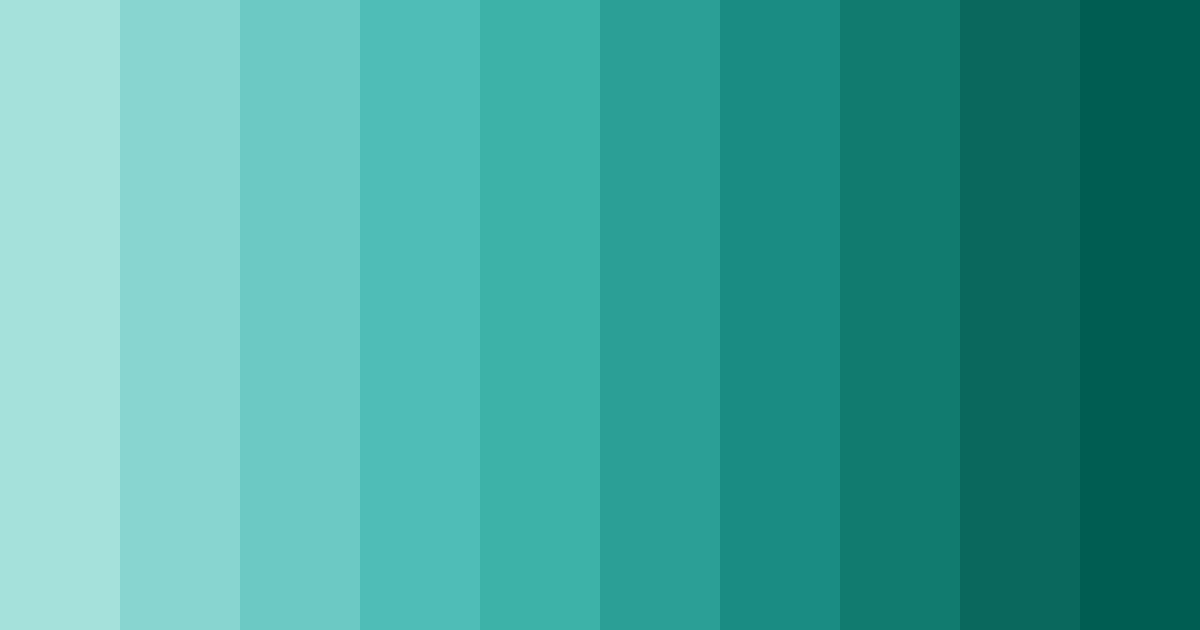 Download tropical oasis color palette PNG image (landscape)