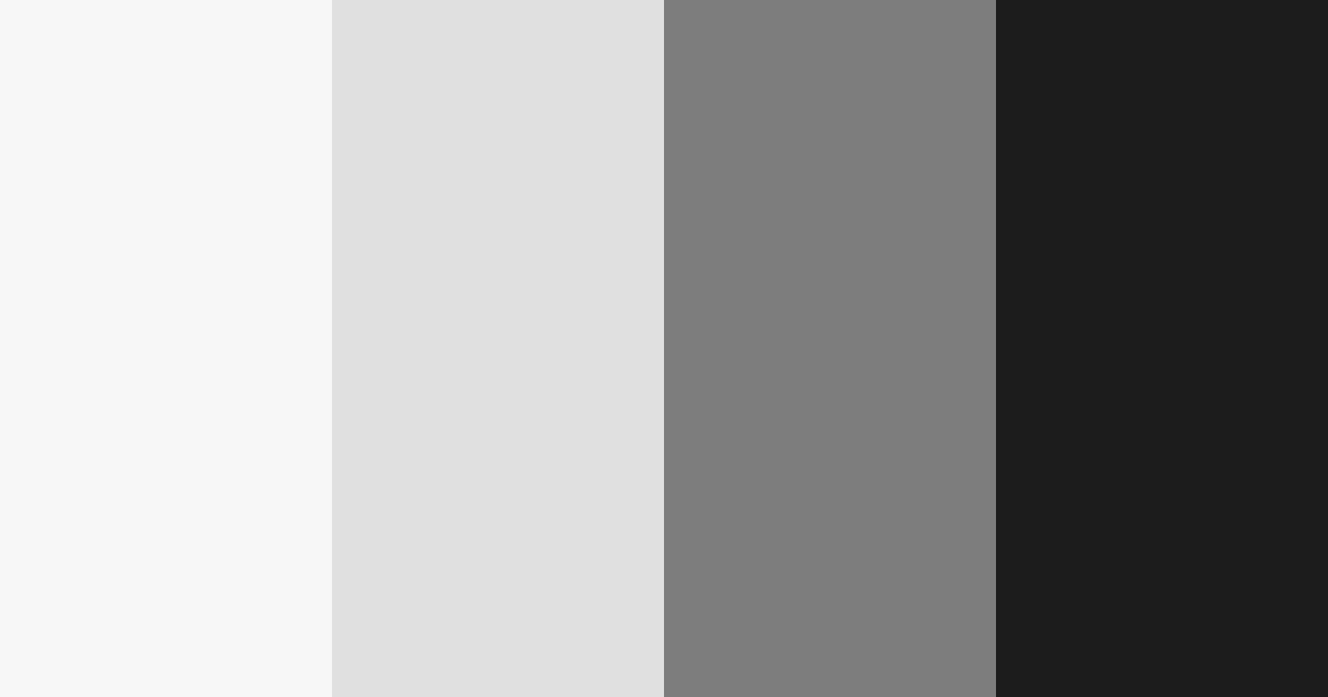 Download monochrome elegance color palette PNG image (landscape)