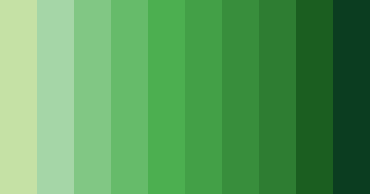Download verdant symphony color palette PNG image (landscape)