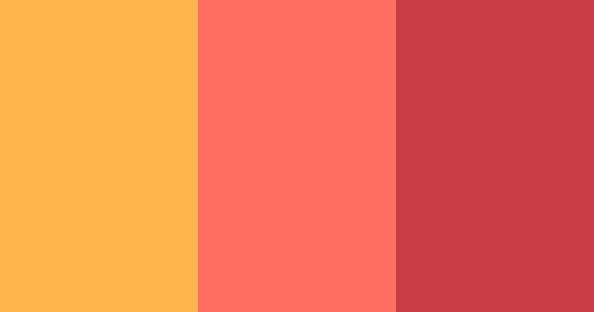 Download sunset blossom color palette PNG image (landscape)