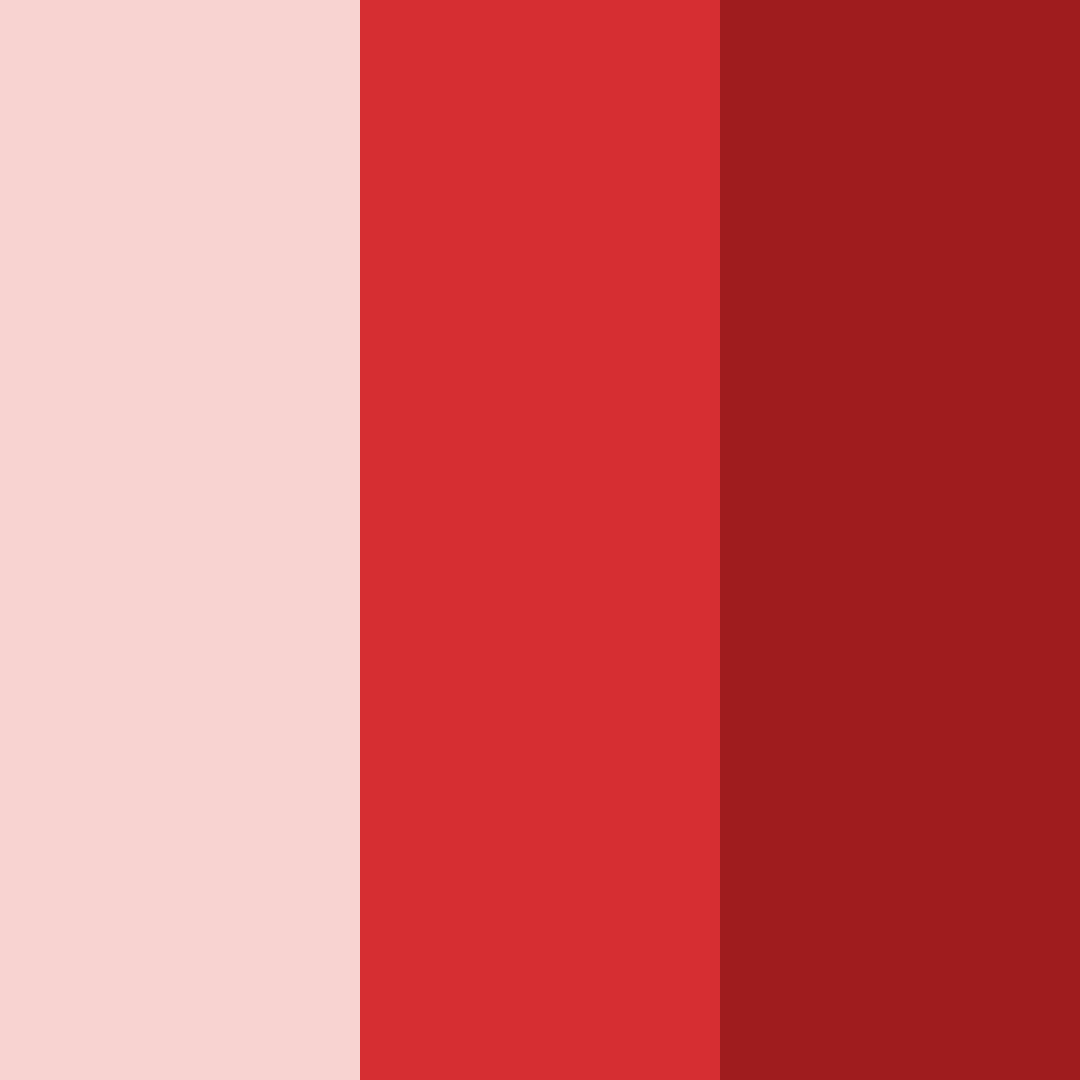Download elegant red color palette PNG image (square)