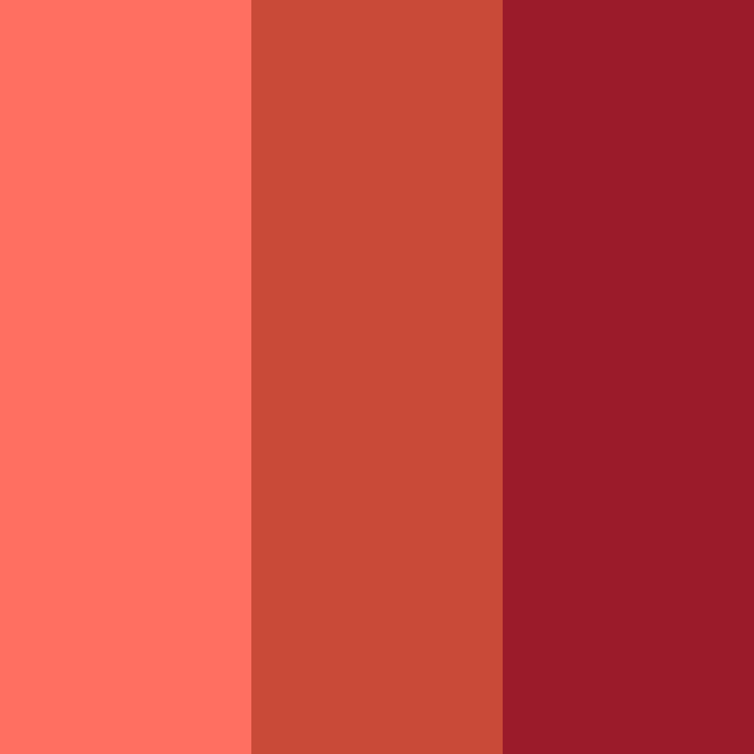 Download elegant red color palette PNG image (square)