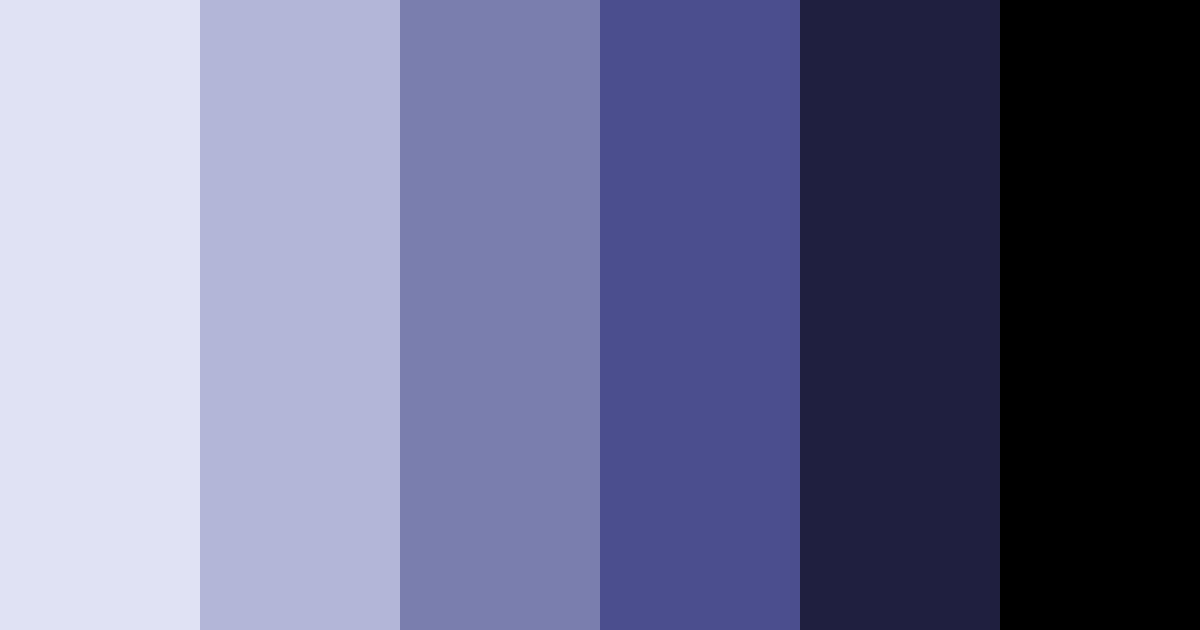 Download nocturnal elegance color palette PNG image (landscape)