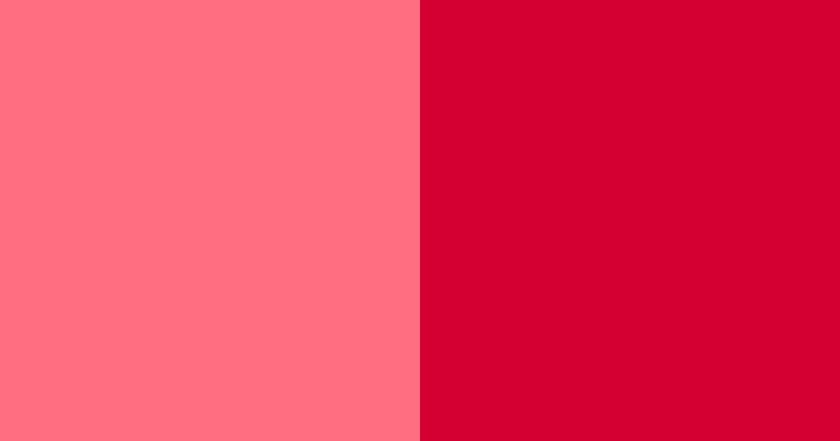 Download vibrant pink red color palette PNG image (landscape)