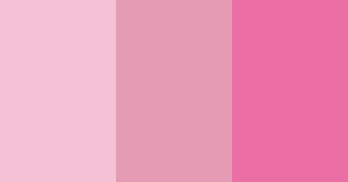 Download pink sunset color palette PNG image (landscape)