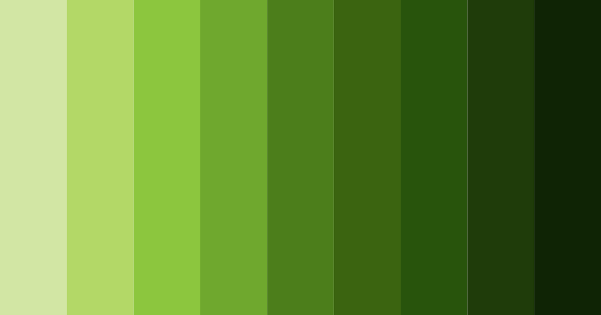 Download emerald grove color palette PNG image (landscape)