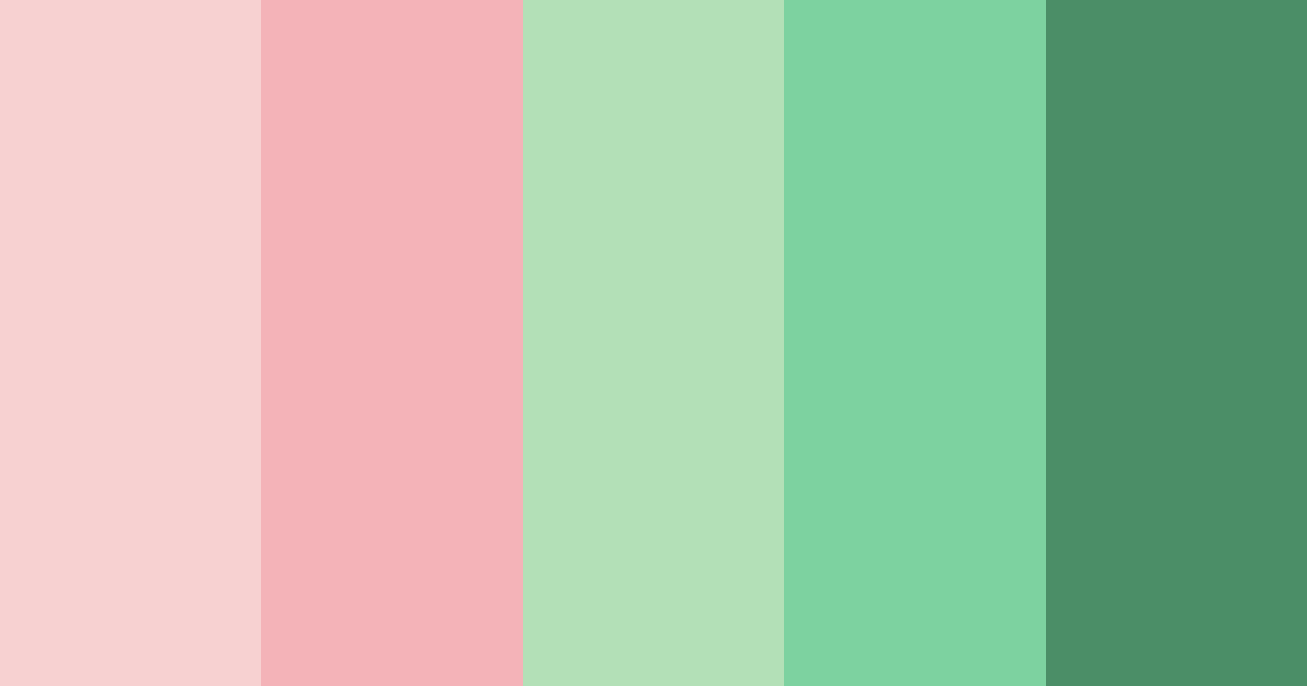 Download blossom grove color palette PNG image (landscape)