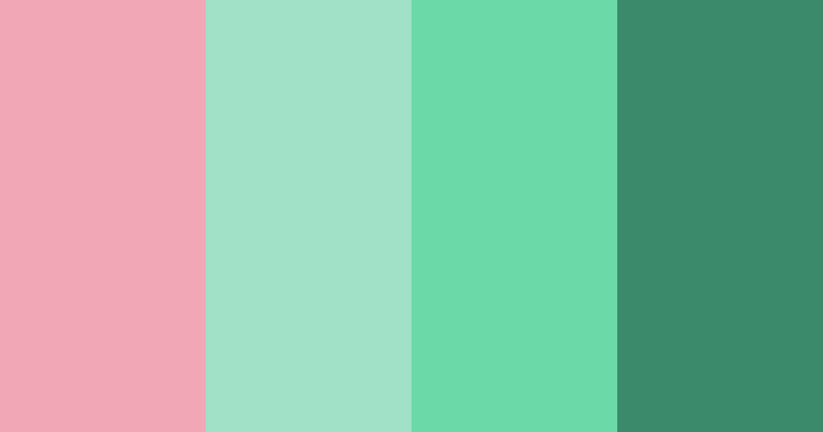 Download blushing oasis color palette PNG image (landscape)
