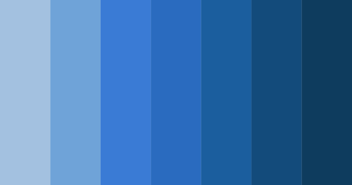 Download azure symphony color palette PNG image (landscape)