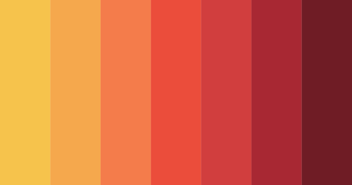 Download twilight ember color palette PNG image (landscape)